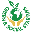 green and social startups logo